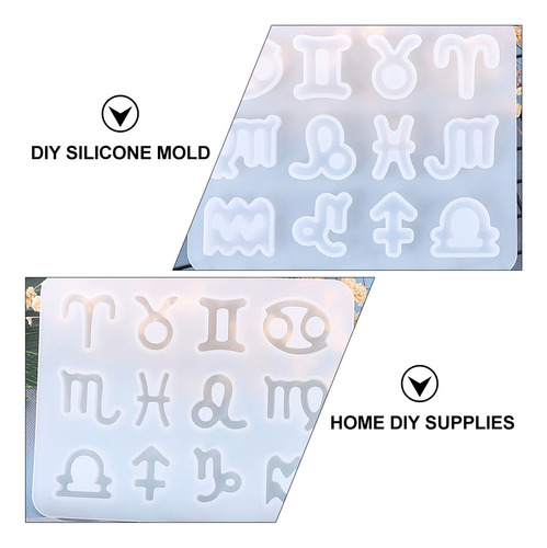 2 Peças De Moldes De Silicone Criativos, Moldes De Fundição,