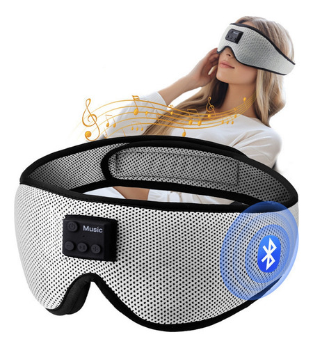 Máscara For Dormir Con Música Relajante Y Bluetooth