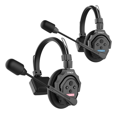 Auriculares Con Intercomunicador Para 2 Personas, Teamwork C