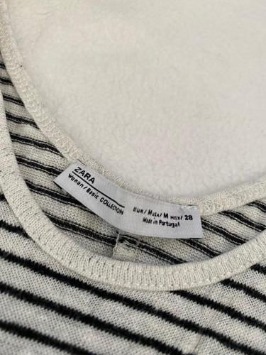 Zara Musculosa Rayada, Importada! Tendencia, Tipo Lino