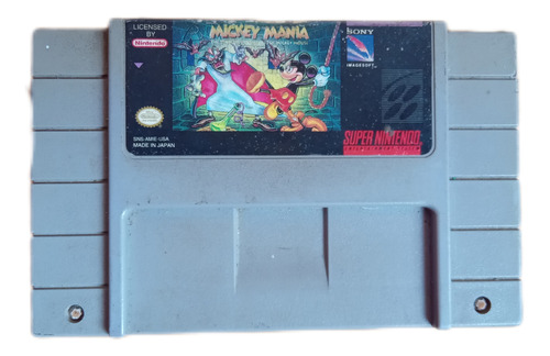 Mickey Mania The Timeless Adventures Of Mickey Mouse Snes