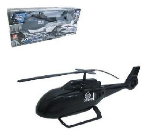 Helicóptero Collection De Policia Na Caixa