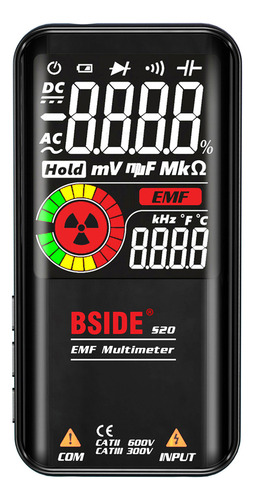 Multímetro Eletromagnético Inteligente Emf Bside S20