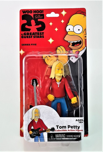 Figura Neca Simpsons 25th Tom Petty Lacrado Tk0a