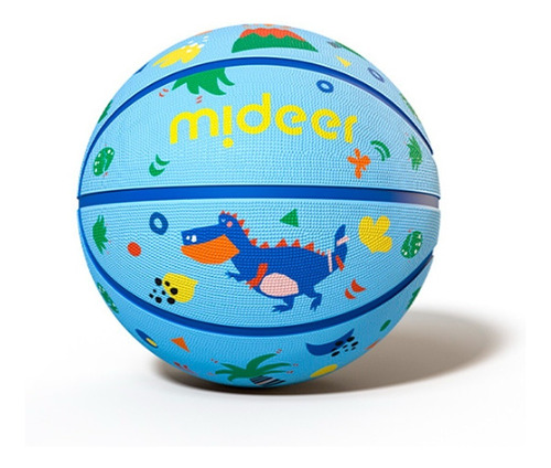 Balón Deportivo De Basket Para Niños Dinosaurio Mideer