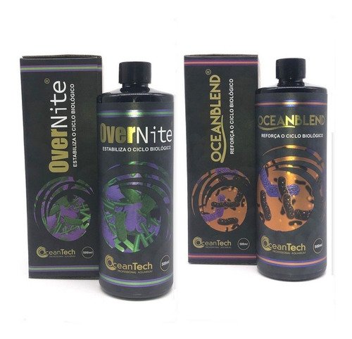 Kit Oceantech - Ocean Blend 250ml + Over Nite 250ml