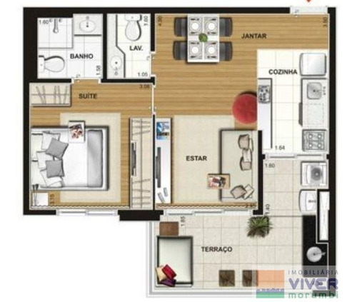 Imagem 13 de 13 de Apto Vila Andrade (porteira Fechada) - 49m² (1 Suíte) - Jardim Sul - Nm3761