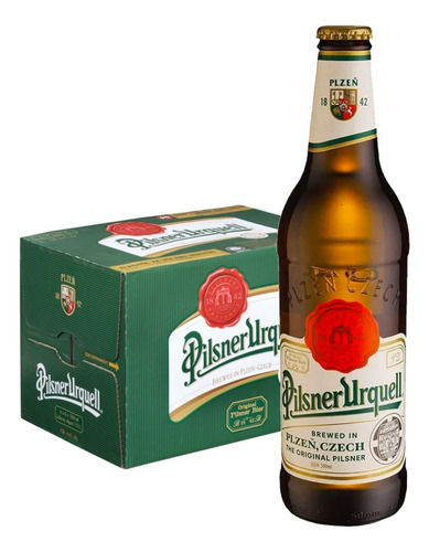 15x Cerveja Tcheca Pilsner Urquell 500ml