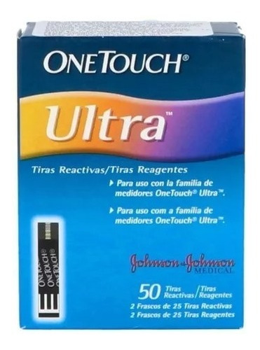 One Touch Ultra C/50 Tiras Reactivas 