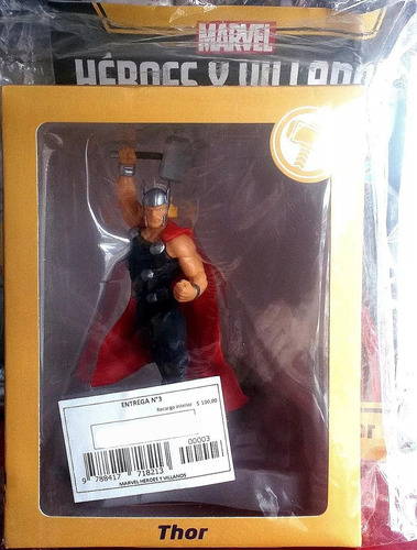 Héroes Y Villanos Marvel N° 3: Thor + Fascículo