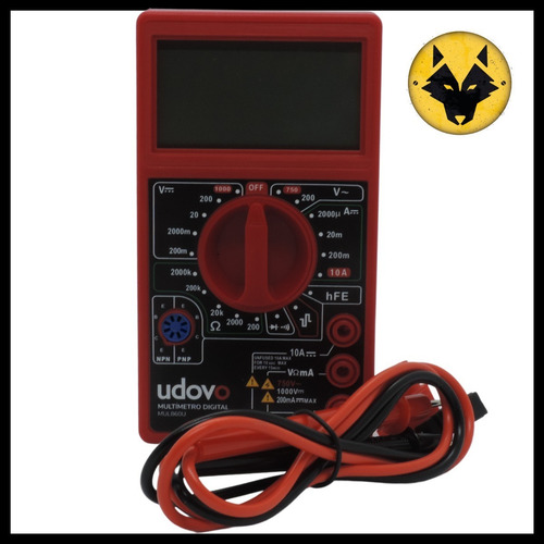 Imagen 7 de 10 de Tester Multimetro Digital Profesional Electricista + Vendido