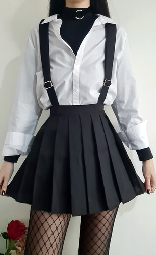 Camisa Blanca Basica Poplin Oversize Aesthetic