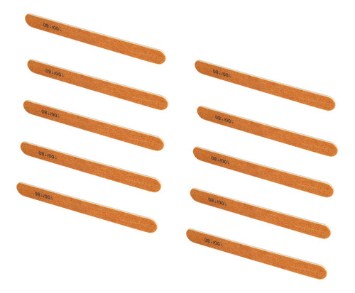 Limpa De Unhas Acrílica, 10 Peças De Unhas, Profissional, Ma