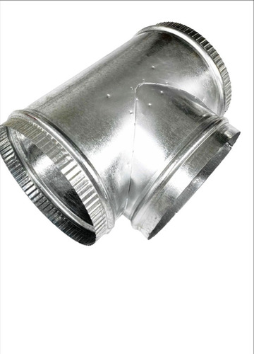 Tee De Lámina Galvanizada 10 Pulgadas De Diám Jc