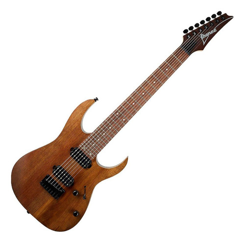 Guitarra Elétrica Ibanez Rg7421 7 Cordas Ponte Fixa Walnut