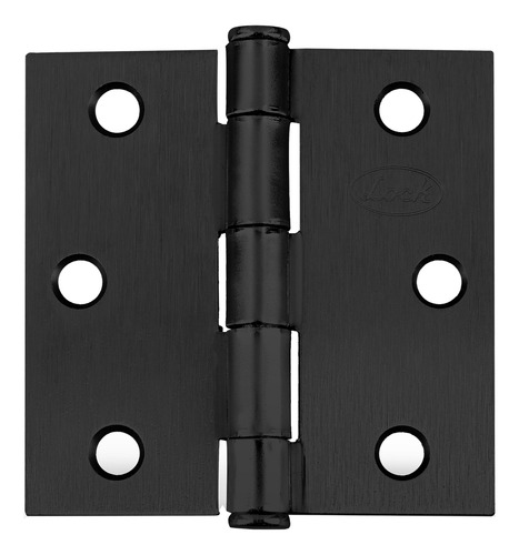 Bisagra Cuadrada Perno Suelto De Acero Negro 3 X 3