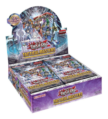 Yugioh! Tactical Masters Caja Con 24 Sobres + Promo