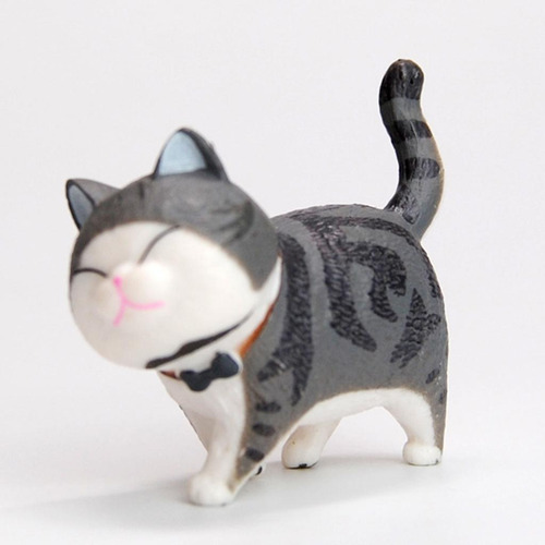 3 X 9 Piezas Encantadoras Figuras De Gatos De Pvc Muñecas