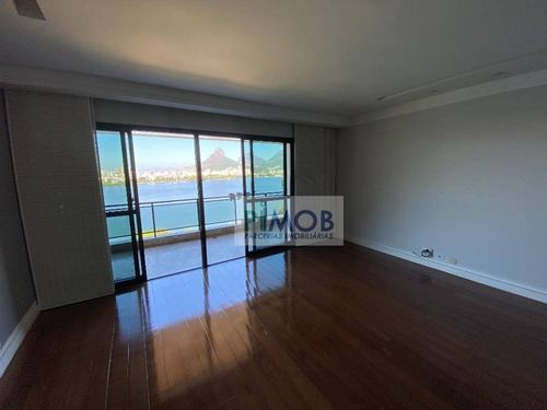 Imagem 6 de 27 de Espetacular Apartamento Com Vista Panorâmica E Com 4 Quartos À Venda, 200 M² Por R$ 4.700.000 - Lagoa - Rio De Janeiro/rj - Ap1309