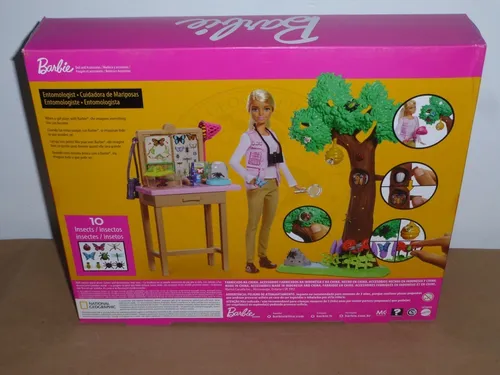 Barbie cuidadora online de mariposas