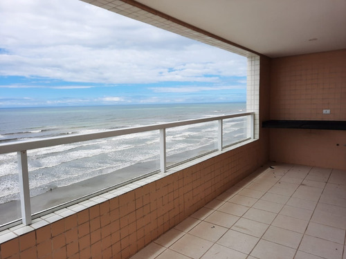 Imagem 8 de 14 de Apartamento 3 Dormitórios- Frente Mar- Parcela Direto -aml26
