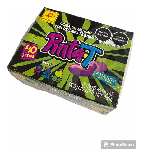Goma De Mascar Con Relleno Líquido Pintat 40pz