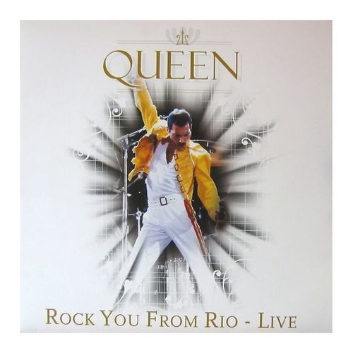 Queen Rock You From Rio -1985 Lp Vinilo Nuevo
