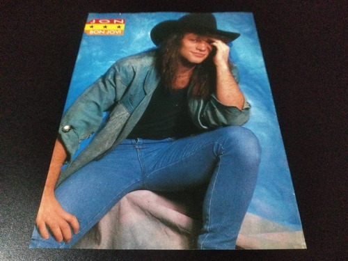 (bj114) Jon Bon Jovi * Mini Poster Pinup 28 X 21