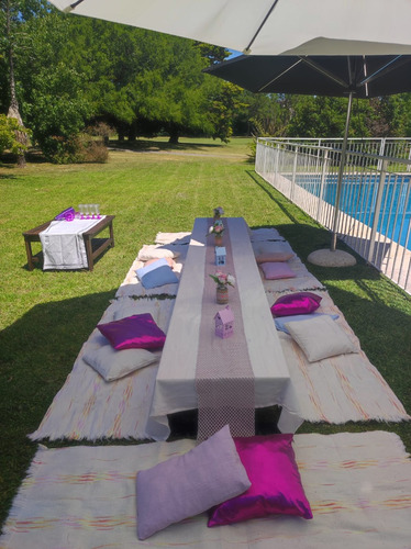 Alquiler Para Picnic. Ambientación Eventos Interior/exterior