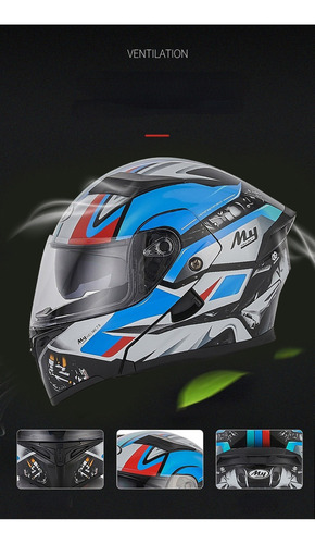 Casco Motocicleta Bluetooth Integral 3
