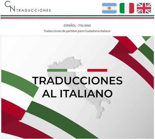 Consultas Traducciones Ciudadanía Italiana. Ver Descripción 