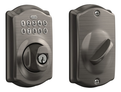 Schlage Be365 Cam 620 Camelot - Cerrojo De Seguridad Con Tec