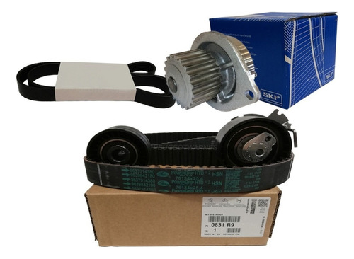 Distribucion + Bomba Skf + Poly V Citroen C3 Picasso 1.6 N