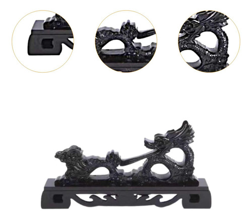 Suporte Para Espadas Wakizashi Rack Dragão 35,5x6,5x18cm