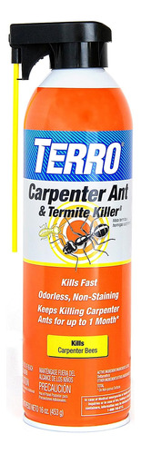 T1901-6 - Aerosol Para Hormigas, Termitas Y Abejas Carpinter