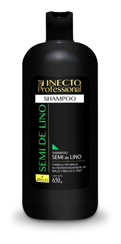 Shampoo Inecto Professional Semi De Lino X 650ml
