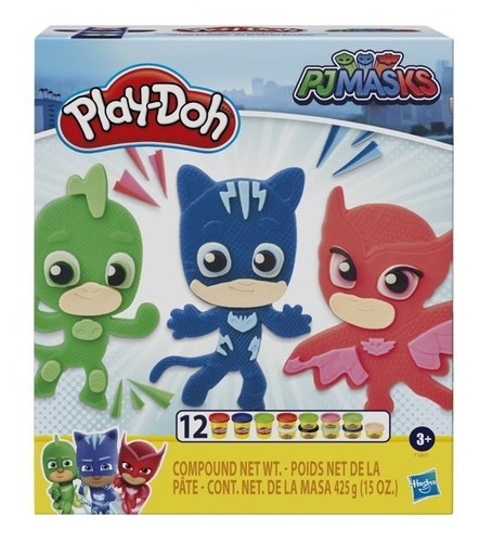Imagen 1 de 7 de Play-doh Play-doh Pj Masks