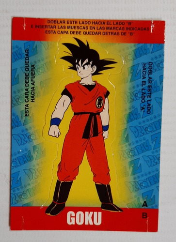 Dragon Ball 2 Goku 1998 Carta Troquel Mint Navarrete Ro 592