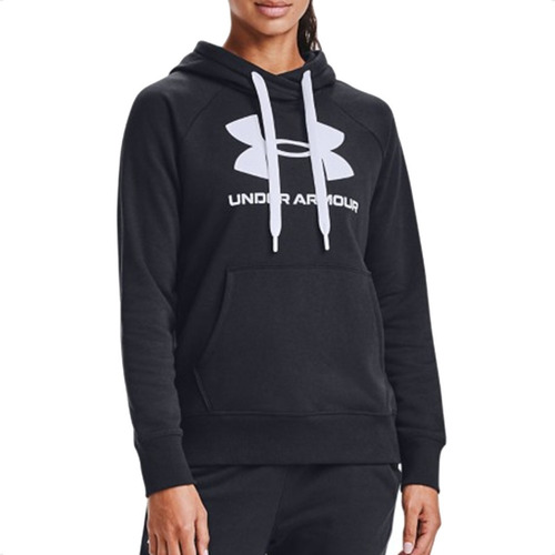 Buzo Under Armour Rival Frisado Logo Hoodie W Training