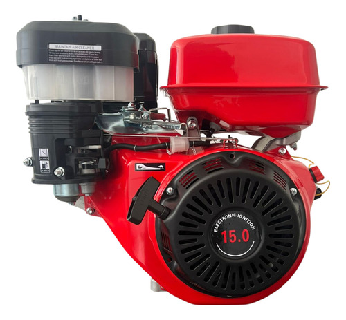 Motor Bencinero Estacionario A2408-199 Partida Manual Gasolina 15 Hp Gaccoa