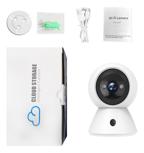 Cámara De Seguridad Hogar K11 24hora Visión Nocturna Wifi
