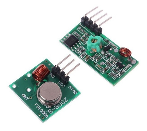 Modulo Rf Emisor Y Receptor 315mhz Comunicación Inalámbrica