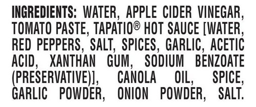 Tapatio Salsa Para Marinar Pollo Tinga 256ml