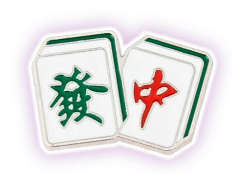 Pin Metalico Mahjong Retro Videjojuego Broche - Os Gamer