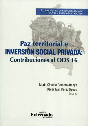 Libro Paz Territorial E Inversión Social Privada: Contribuc