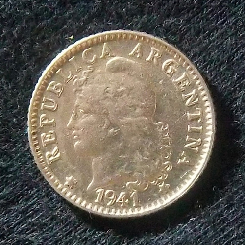 Argentina 5 Centavos 1941 Exc Cj 171.1