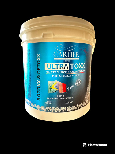 Ultratoxx Free(orgânico) Cartier Paris2,6kg Edição Limitada