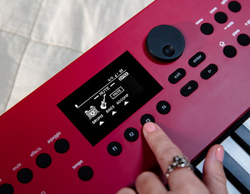 Teclado Roland Go Keys-3 Dark Red 61 Teclas Sensibles Reaco. (Reacondicionado)