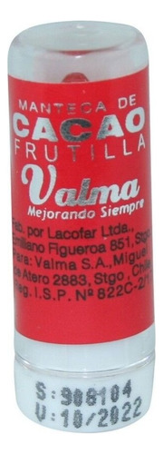 Bálsamo Labial Manteca De Cacao Sabor Frutilla