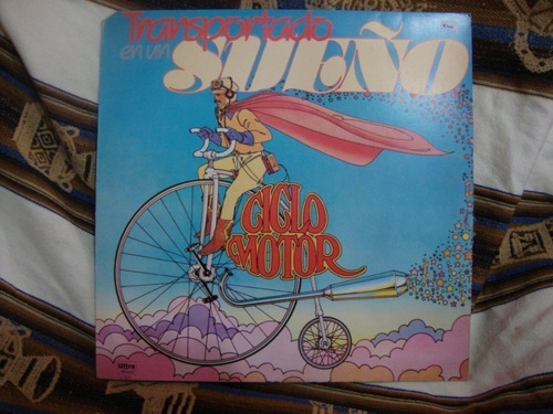 Vinilo Ciclomotor Transportado En Un Sueño Rn1